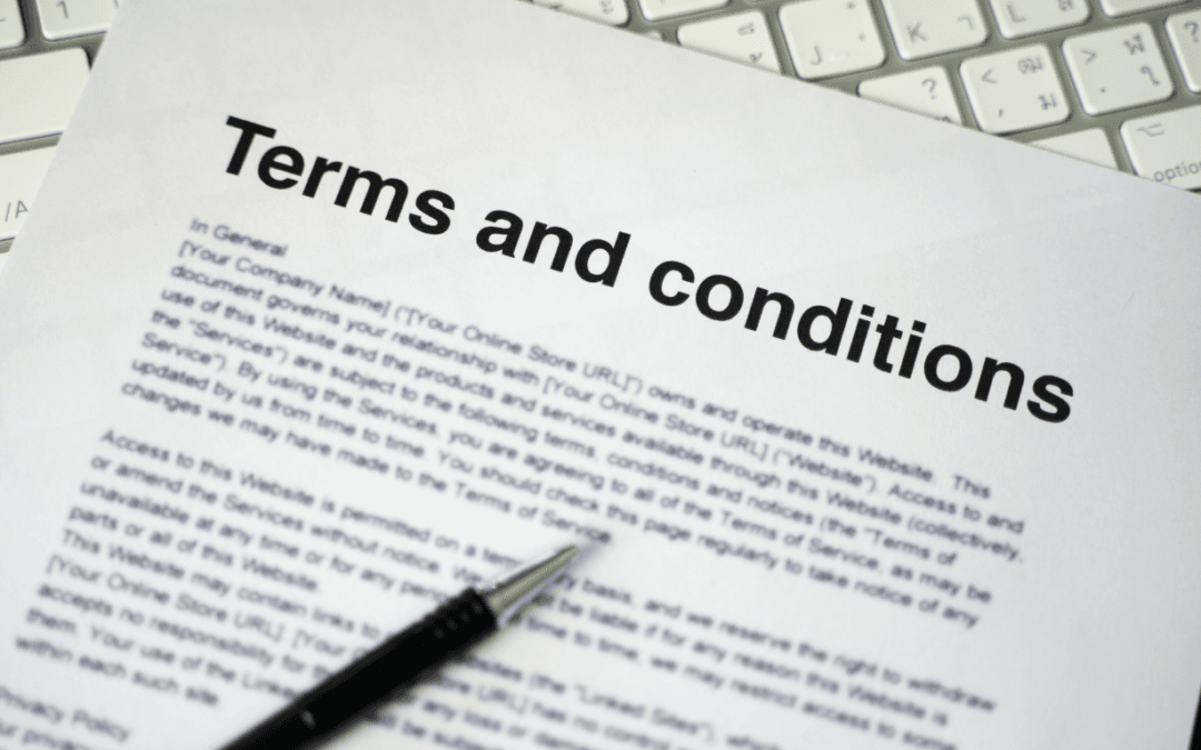 Terms and Conditions Free Template