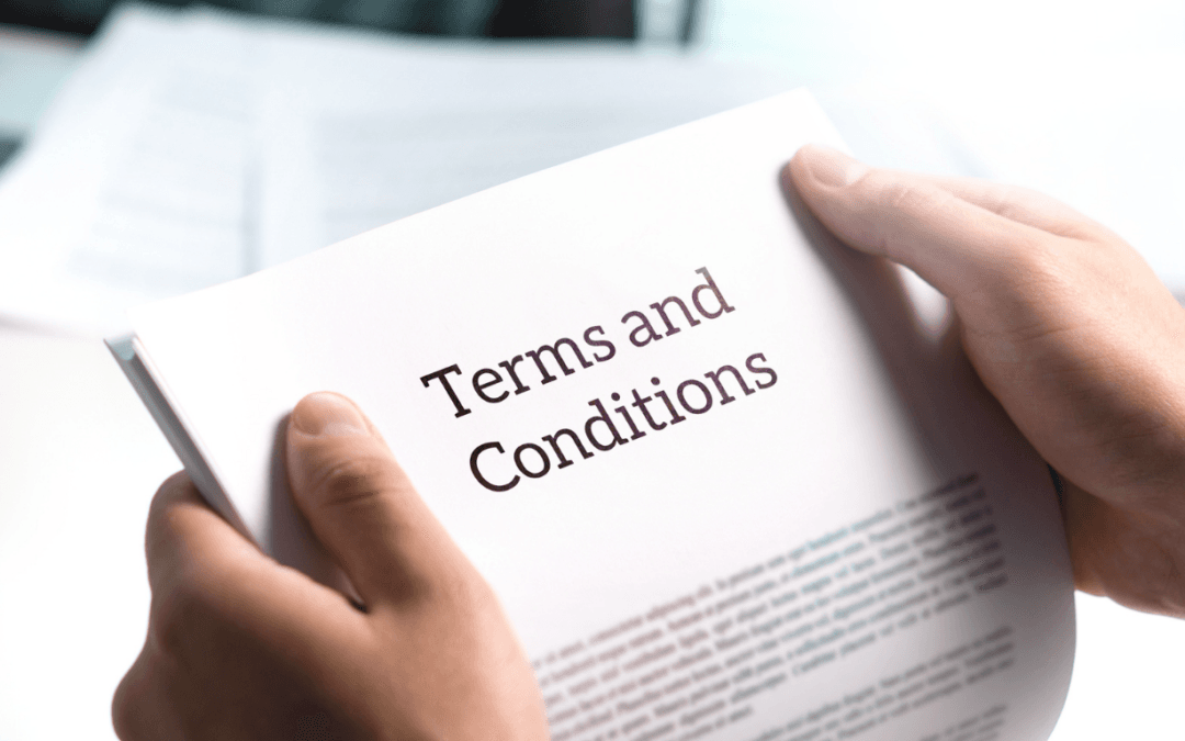 Why you shouldn’t do business without terms and conditions